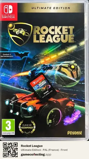 Rocket League Nintendo Switch, France box front