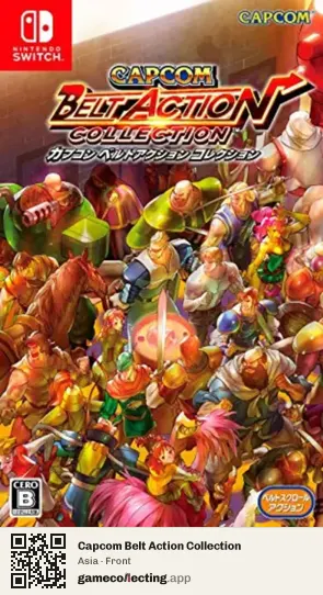 Capcom Belt Action Collection Nintendo Switch, Asia box front