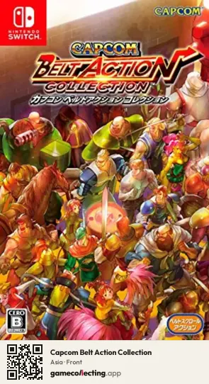 Capcom Belt Action Collection Nintendo Switch, Asia box front