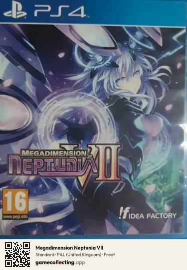 Megadimension Neptunia VII PlayStation 4, United Kingdom box front
