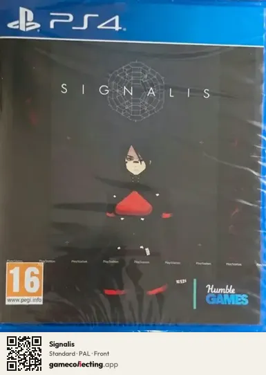 Signalis PlayStation 4, PAL box front