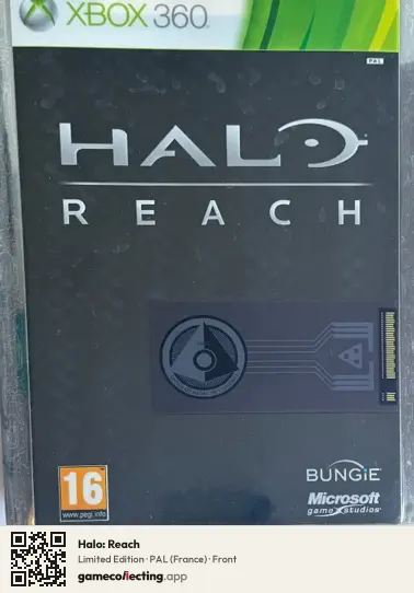 Halo: Reach Xbox 360, France box front