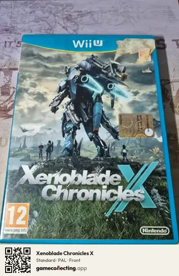 Xenoblade Chronicles X Nintendo Wii U, PAL box front