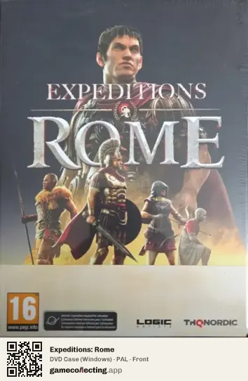 Expeditions: Rome Computer, PAL box front