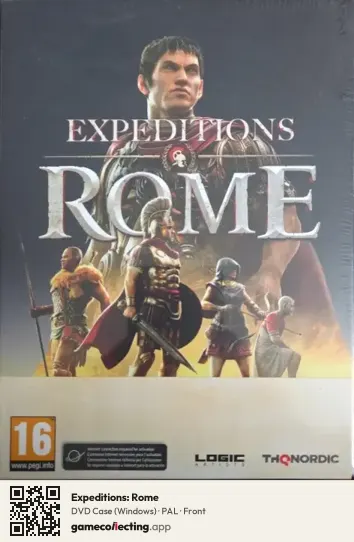 Expeditions: Rome Computer, PAL box front