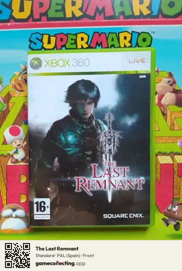 The Last Remnant Xbox 360, Spain box front