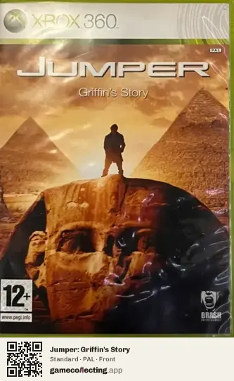 Jumper: Griffin's Story Xbox 360, PAL box front
