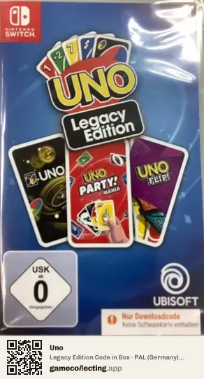 Uno Nintendo Switch, Germany box front