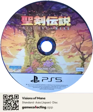 Visions of Mana PlayStation 5, Asia disc