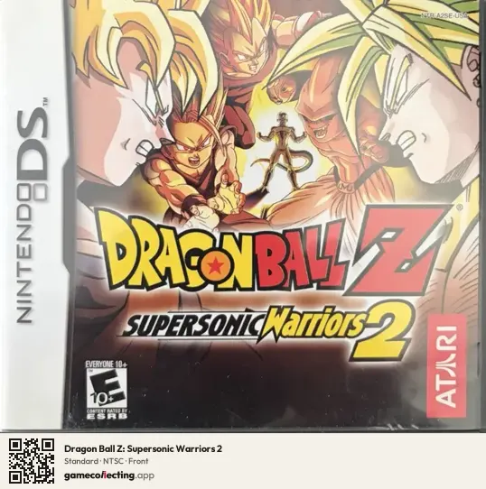 Dragon Ball Z: Supersonic Warriors 2 Nintendo DS, NTSC box front