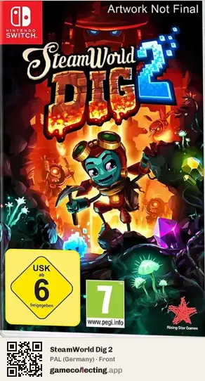 SteamWorld Dig 2 Nintendo Switch, Germany box front