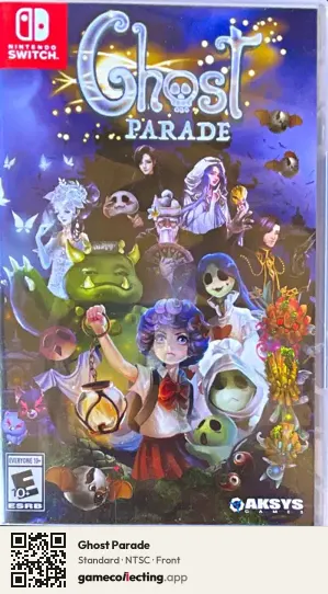 Ghost Parade Nintendo Switch, NTSC box front