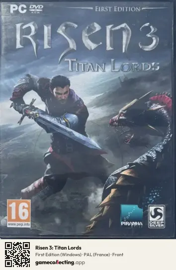 Risen 3: Titan Lords Computer, France box front