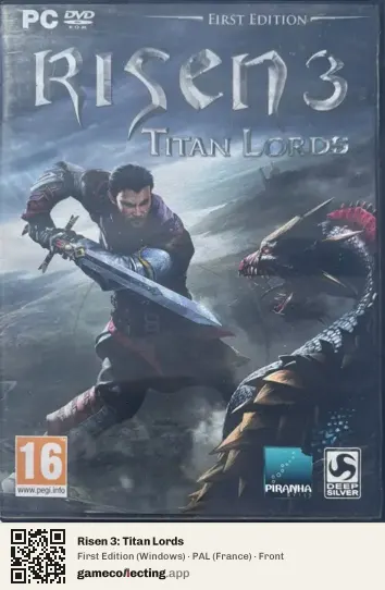 Risen 3: Titan Lords Computer, France box front