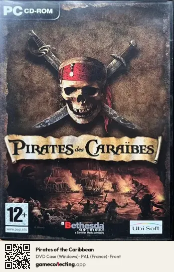 Pirates of the Caribbean Computer, France box front