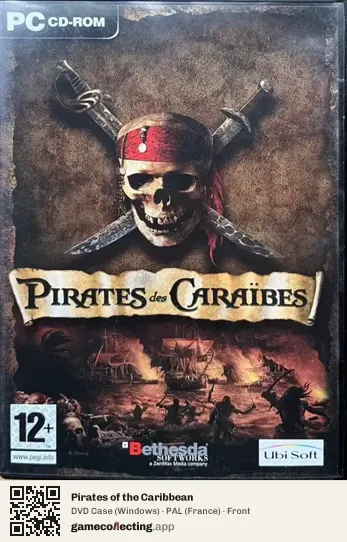Pirates of the Caribbean Computer, France box front