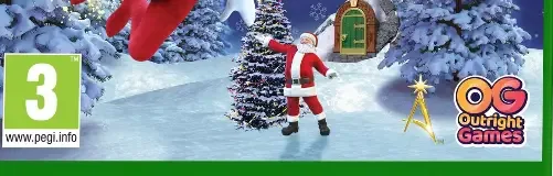 The Elf on the Shelf: Christmas Heroes, the PEGI square on its front
