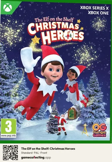 The Elf on the Shelf: Christmas Heroes Xbox Series X, PAL box front