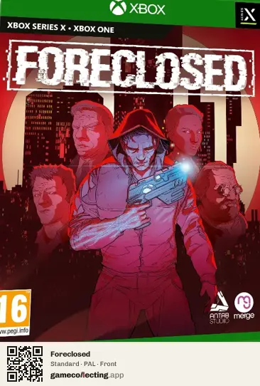 Foreclosed Xbox Series X, PAL box front