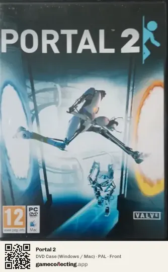 Portal 2 Computer, PAL box front