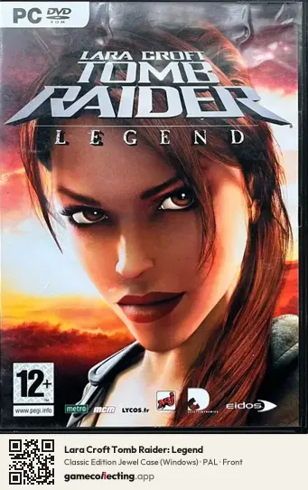 Lara Croft Tomb Raider: Legend Computer, PAL box front
