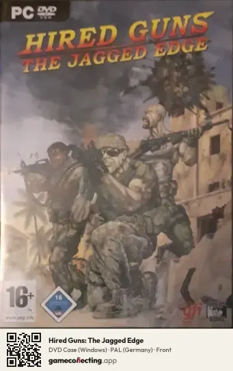 Hired Guns: The Jagged Edge Computer, Germany box front