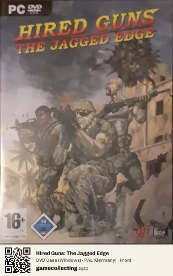 Hired Guns: The Jagged Edge Computer, Germany box front