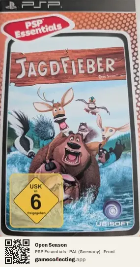 Open Season PlayStation Portable, Germany box front