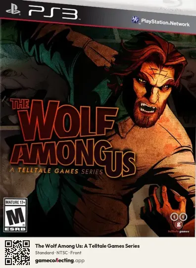 The Wolf Among Us: A Telltale Games Series PlayStation 3, NTSC box front