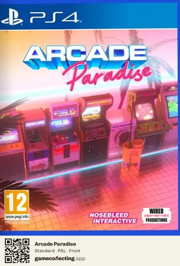 Arcade Paradise PlayStation 4, PAL box front