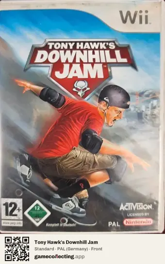 Tony Hawk's Downhill Jam Nintendo Wii, Germany box front