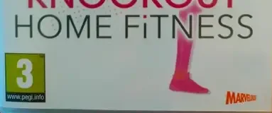 Knockout Home Fitness, the PEGI square on its front