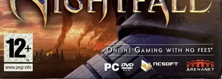 Guild Wars: Nightfall, the PEGI square on its front
