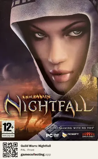 Guild Wars: Nightfall Computer, PAL box front
