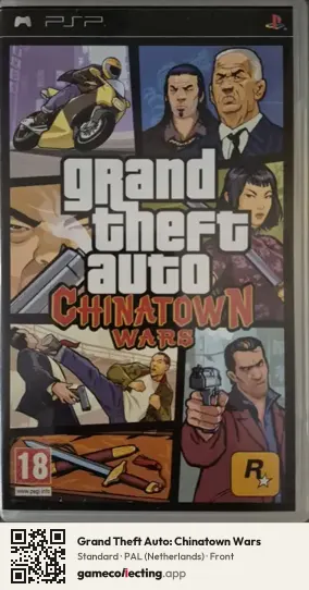 Grand Theft Auto: Chinatown Wars PlayStation Portable, Netherlands box front