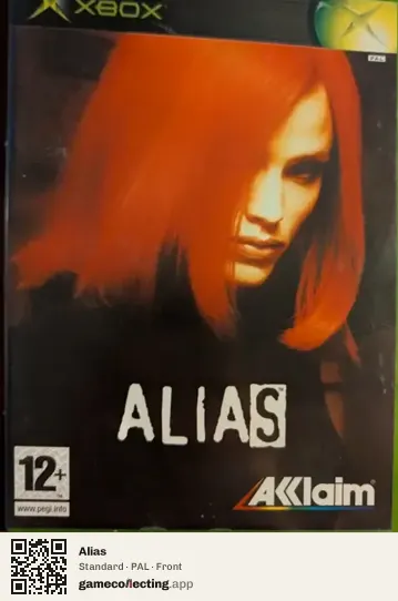 Alias Xbox, PAL box front