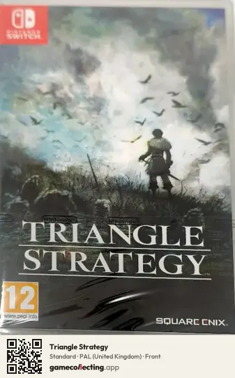 Triangle Strategy Nintendo Switch, United Kingdom box front