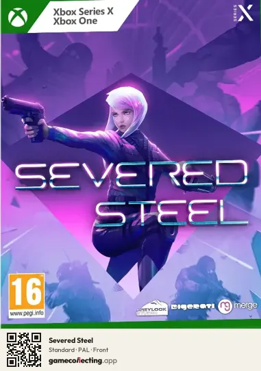 Severed Steel Xbox Series X, PAL box front