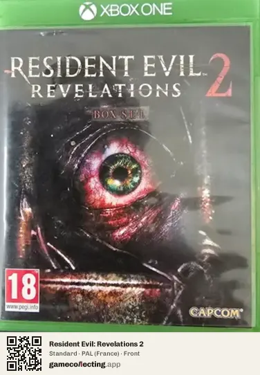 Resident Evil: Revelations 2 Xbox One, France box front
