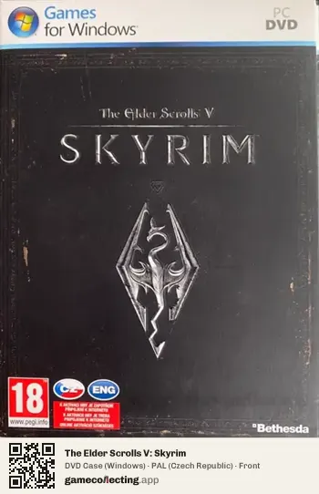 The Elder Scrolls V: Skyrim Computer, Czech Republic box front