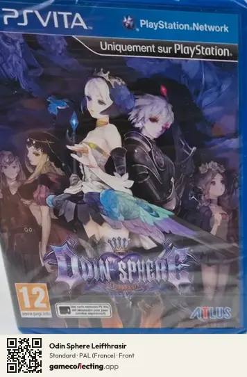 Odin Sphere Leifthrasir PlayStation Vita, France box front