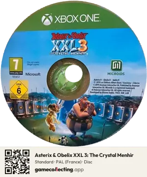Asterix & Obelix XXL 3: The Crystal Menhir Xbox One, PAL disc