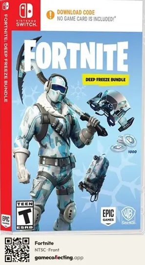 Fortnite Nintendo Switch, NTSC box front