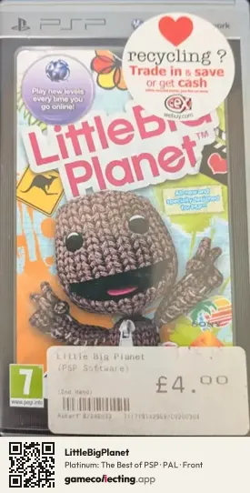 LittleBigPlanet PlayStation Portable, PAL box front