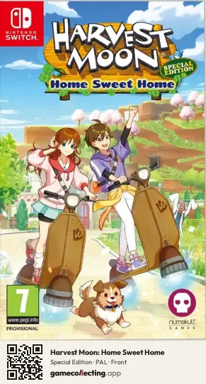 Harvest Moon: Home Sweet Home Nintendo Switch, PAL box front