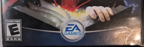 Harry Potter and the Sorcerer's Stone, the ESRB box on its front