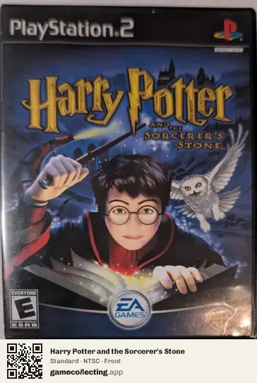 Harry Potter and the Sorcerer's Stone PlayStation 2, NTSC box front