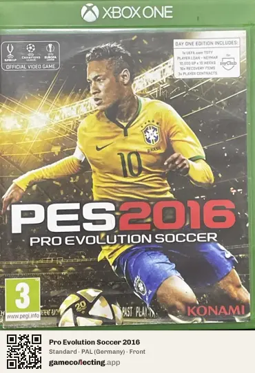 Pro Evolution Soccer 2016 Xbox One, Germany box front