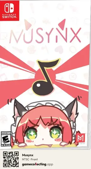 Musynx Nintendo Switch, NTSC box front