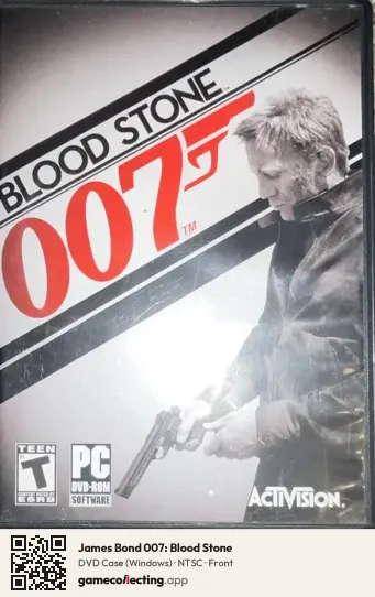 James Bond 007: Blood Stone Computer, NTSC box front